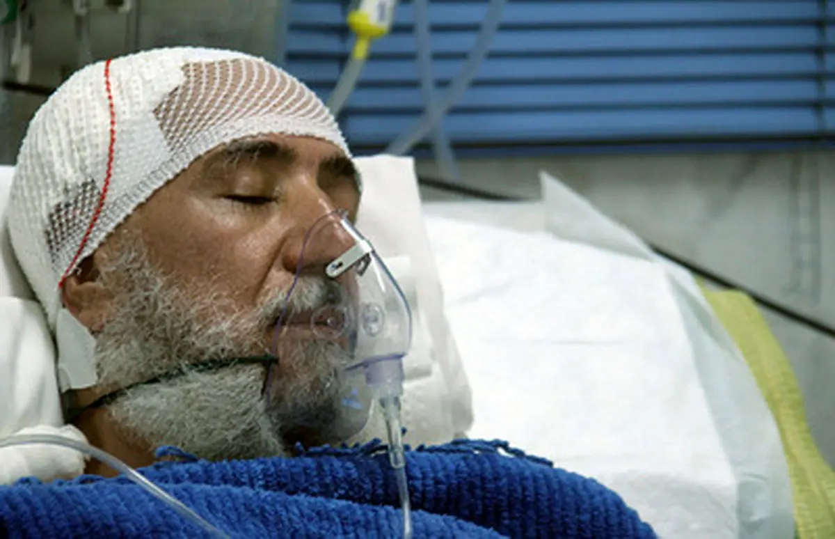 مرحوم "علامه دهر"پیش از فوت/تصاویر