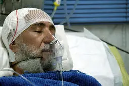 مرحوم "علامه دهر"پیش از فوت/تصاویر