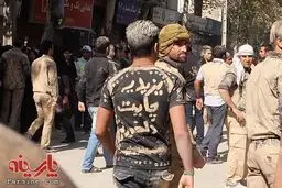 عکس/ مراسم گل مالی عاشورا در خرم آباد