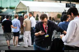 خبرنگاران در حاشیه دور نهایی مذاکرات - وین/تصاویر