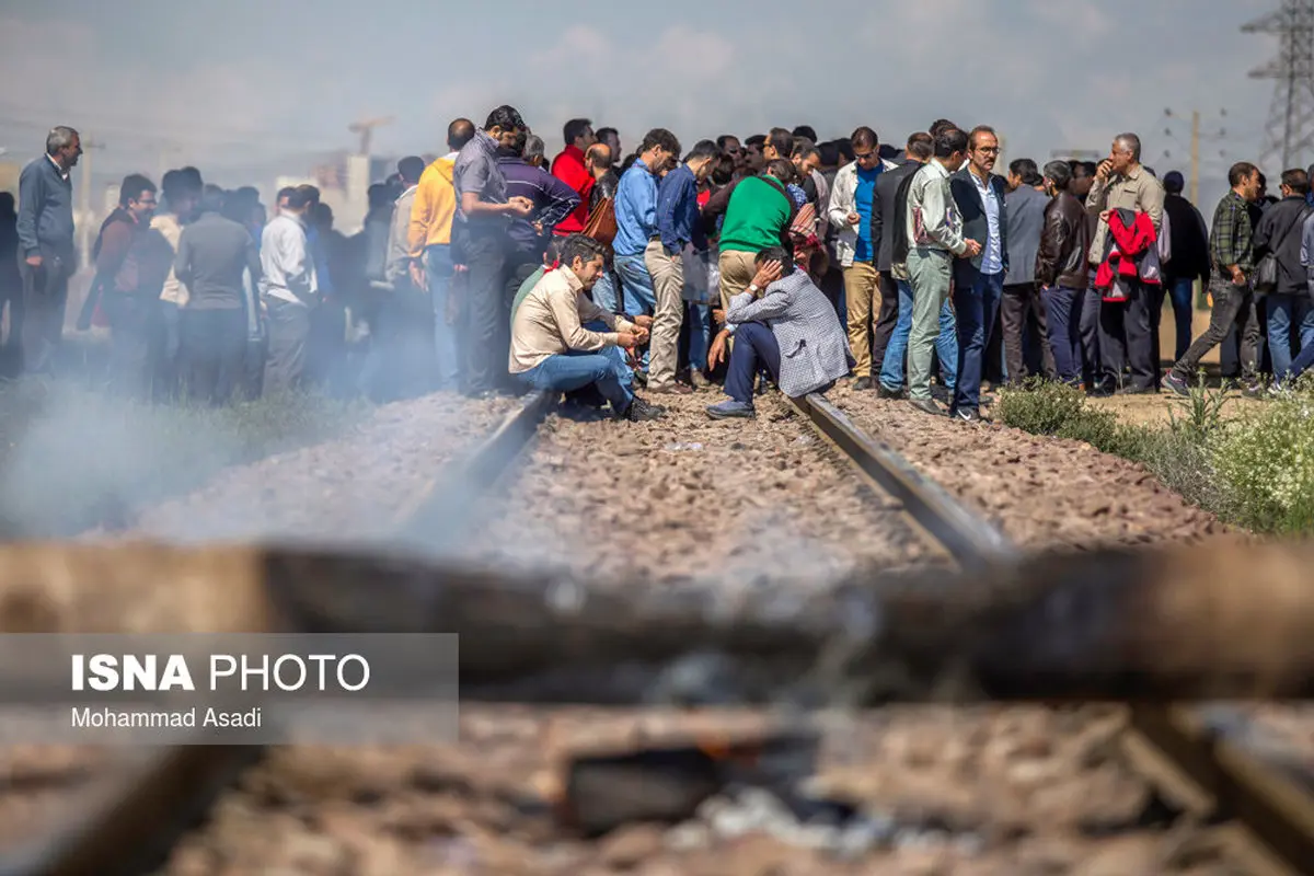 تصاویری از سومین روز از اعتراض کارگران هپکو