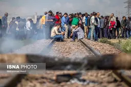 تصاویری از سومین روز از اعتراض کارگران هپکو