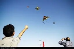 کودکان، بادبادک، آسمان /گزارش تصویری