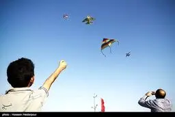 کودکان، بادبادک، آسمان /گزارش تصویری
