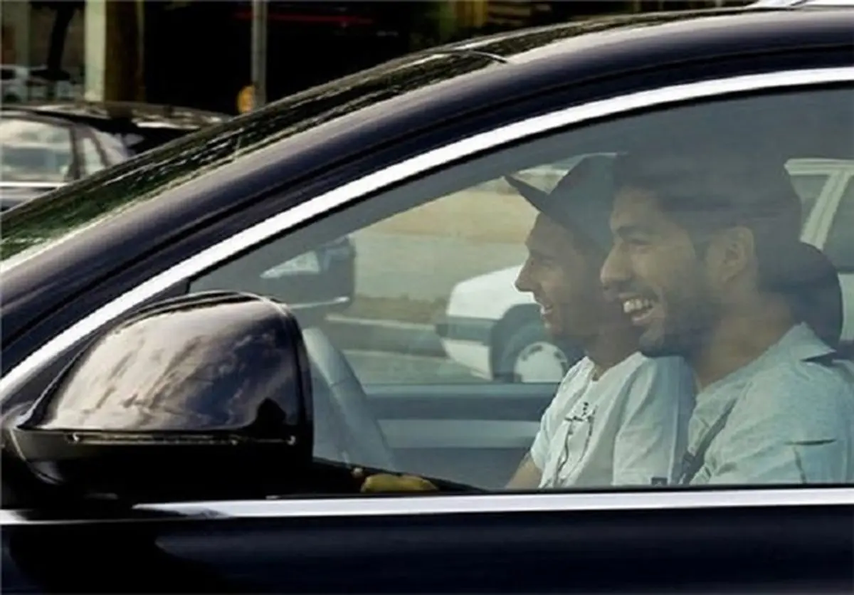 راننده مشهور لیونل مسی +عکس