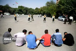 دستگیری 113 سارق در تهران/ تصاویر