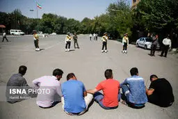 دستگیری 113 سارق در تهران/ تصاویر