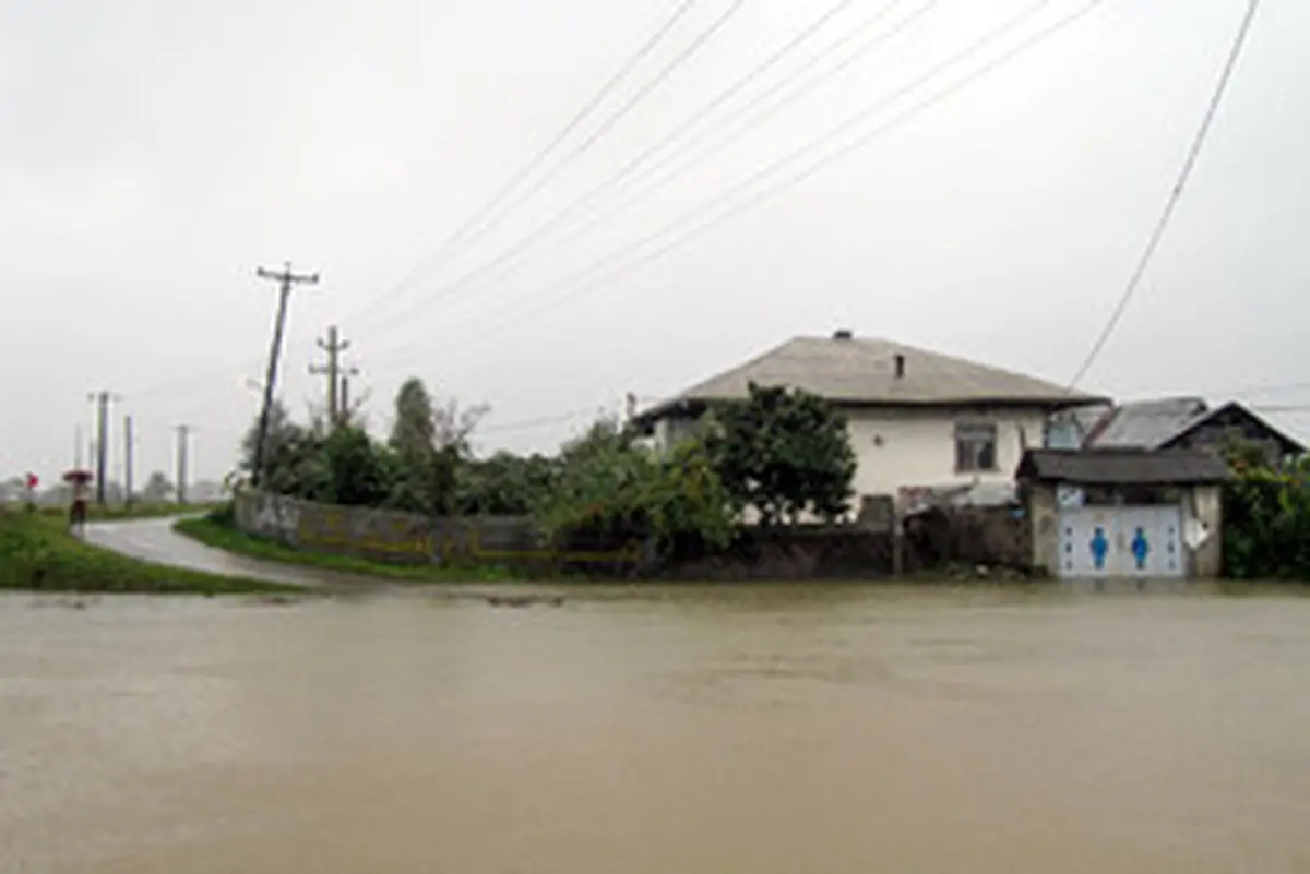 وقوع سیل در رودسر - گیلان+ تصاویر