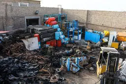 انفجار گلوله توپ جنگی در مشهد/تصاویر