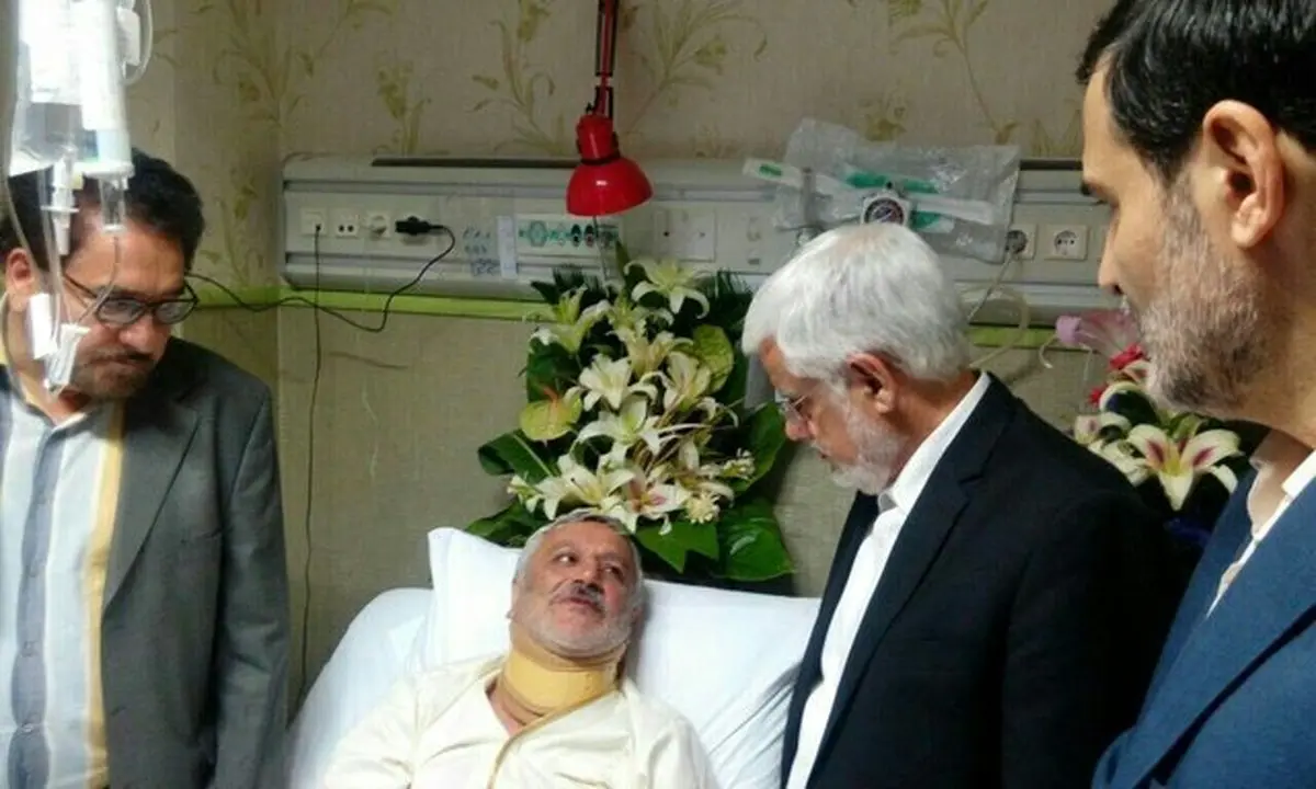 عیادت عارف، تابش و فتحی از نماینده دماوند