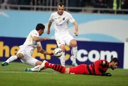 شیرجه طارمی به دروازه تیم‌ملی (عکس)