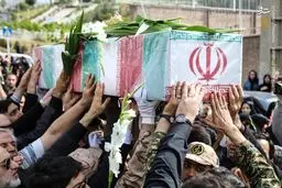 تشییع یک شهید، ۳۴ سال پس از مفقود شدن در جزیره مجنون/تصاویر