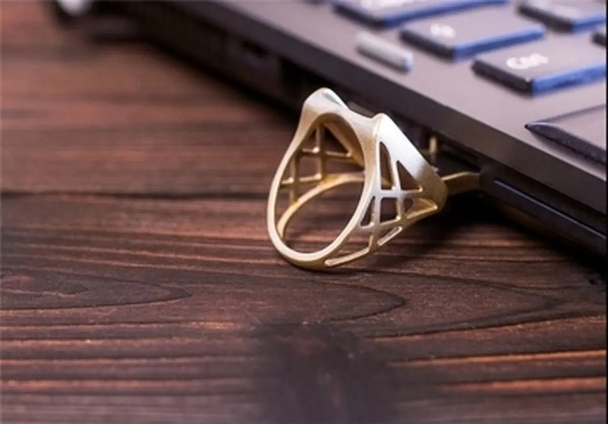 جدیدترین USB عرضه شده به بازار با طراحی یک جواهرفروش/ تصاویر