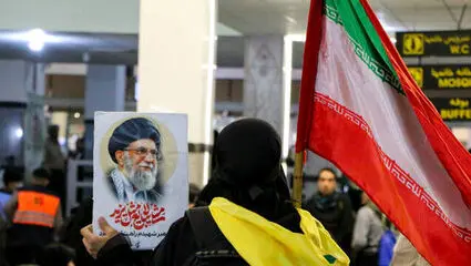 تردد زائران اربعین با پرچم‌ سرخ انتقام از مرز خسروی