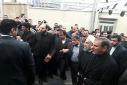 روحانی در مراسم بزرگداشت آیت الله هاشمی رفسنجانی/عکس