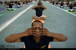 یوگای همگانی هندی ها در روز جهانی یوگا/تصاویر