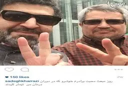 عکس سلفی صادق خرازی