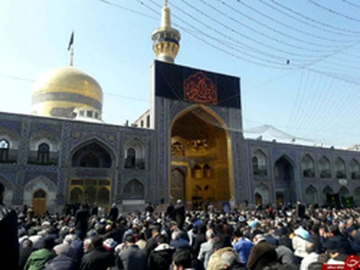 مشهدالرضا سوگوار یاس نبوی شد