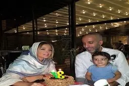 برگزاری جشن تولد 38 سالگی امیرمهدی ژوله در کنار همسرش! عکس