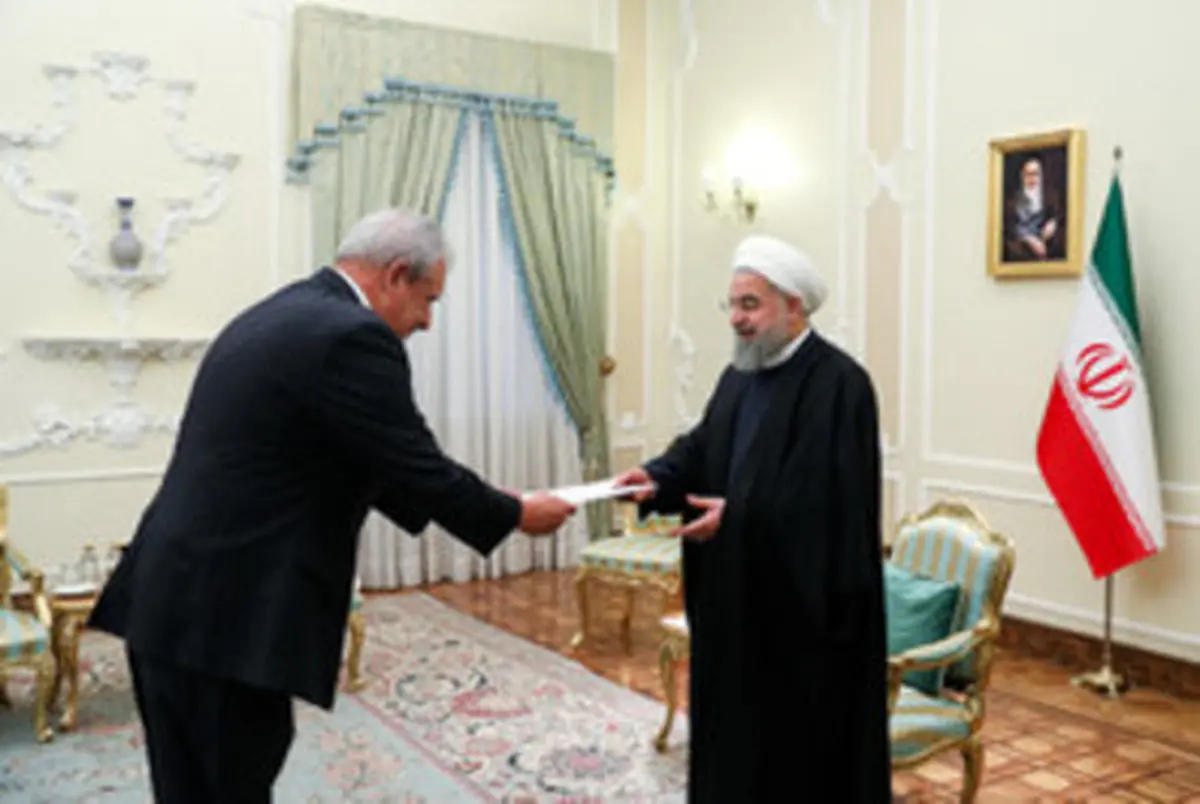 چند سکانس تصویری از روز شلوغ روحانی در دیدار با سفرای خارجی