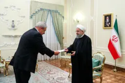 چند سکانس تصویری از روز شلوغ روحانی در دیدار با سفرای خارجی