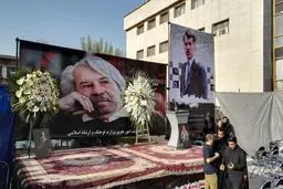 صحنه برای اجرای آخر داوود رشیدی مهیا شد.../عکس