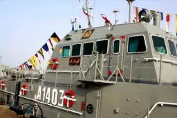 ناوچه کنارک ارتش قبل از حادثه دیشب + عکس
