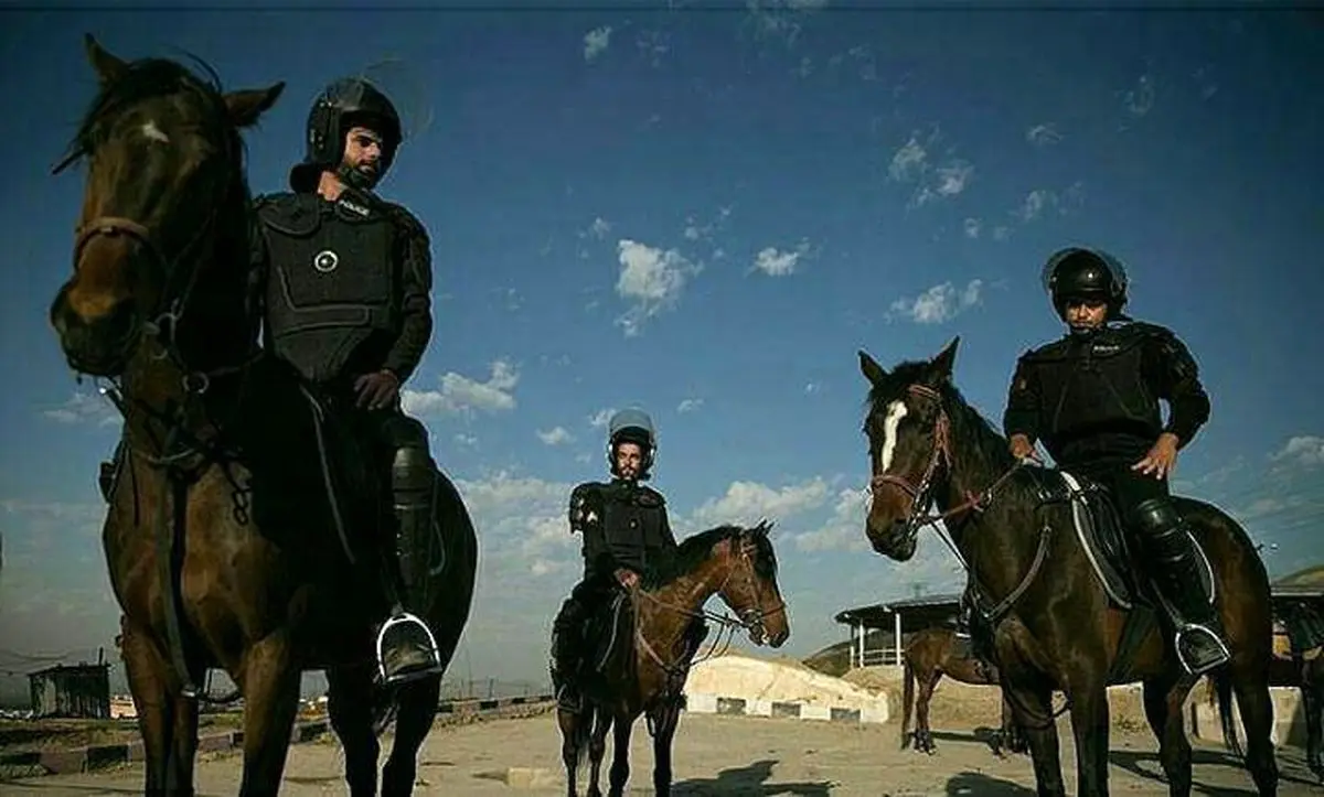 اسب سواران پلیس نیروی انتظامی/عکس