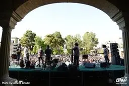 تصاویر رونمایی از آلبوم جدید گروه پالت در عمارت تاریخی مسعودیه