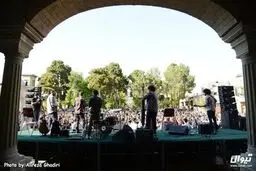 تصاویر رونمایی از آلبوم جدید گروه پالت در عمارت تاریخی مسعودیه