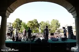 تصاویر رونمایی از آلبوم جدید گروه پالت در عمارت تاریخی مسعودیه