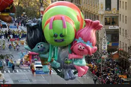 خیابان های آمریکا در تصرف عروسک ها /تصاویر