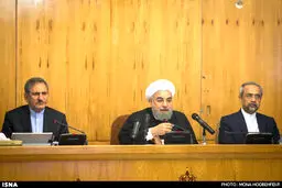 حاشیه های تصویری جلسه امروز هیات دولت