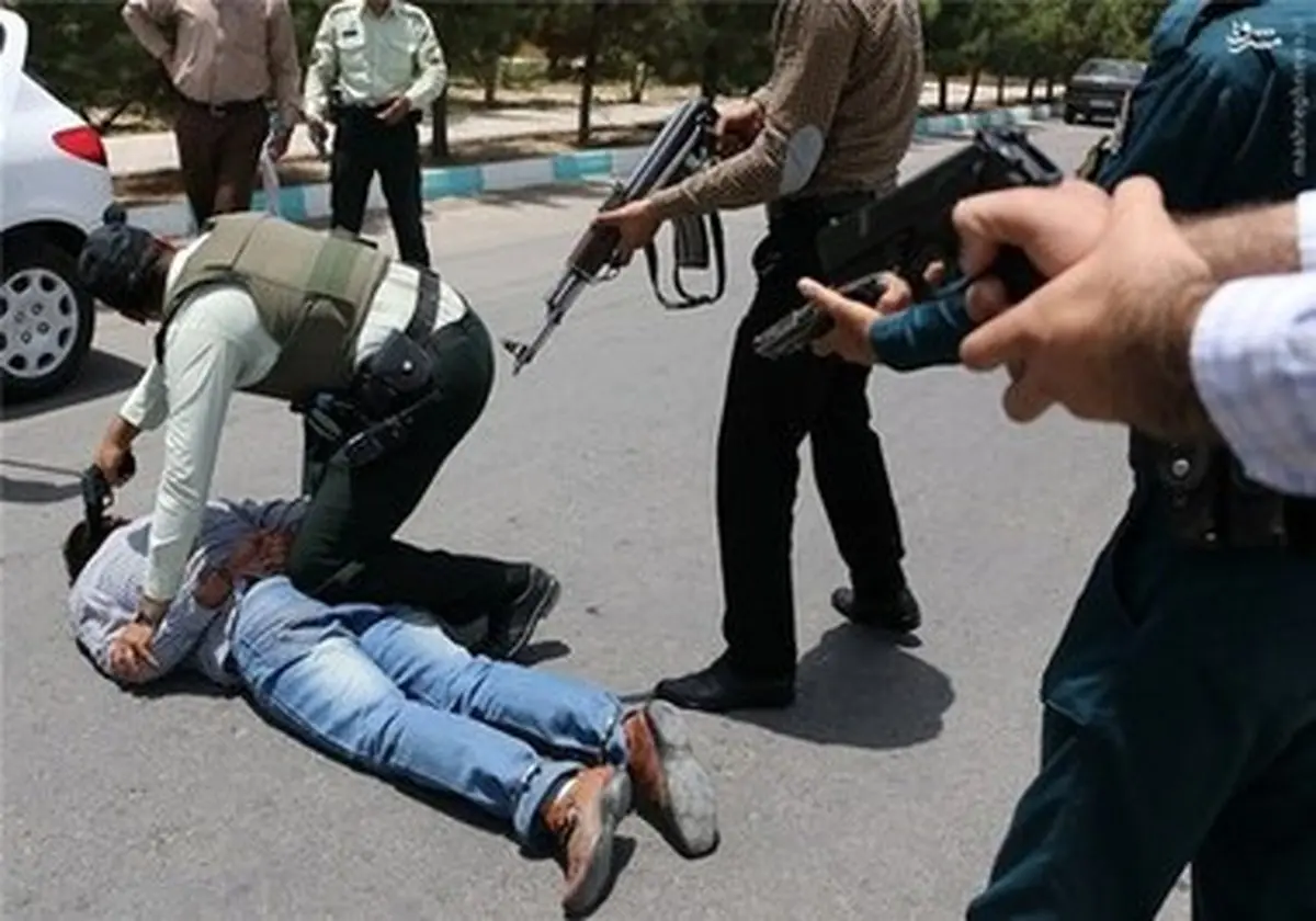 بازداشت سارقان بانک مسکن اصفهان/تصاویر