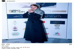 سولماز حصاری در ایونت تخصصی پوشاک و حجاب/ عکس