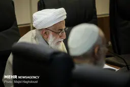 آخرین جلسه مجمع تشخیص مصلحت نظام در سال ۹۷ / تصاویر