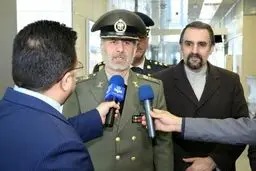 وزیر دفاع در بدو ورود به فرودگاه مسکو: مهمترین موضوع امروز جهان ترامپیسم است که به نازیسم شباهت دارد