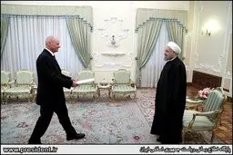 دیدار سفرای جدید رومانی و آلمان با روحانی/تصاویر