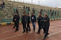 عکس/مایلی کهن در مراسم تشییع پورحیدری