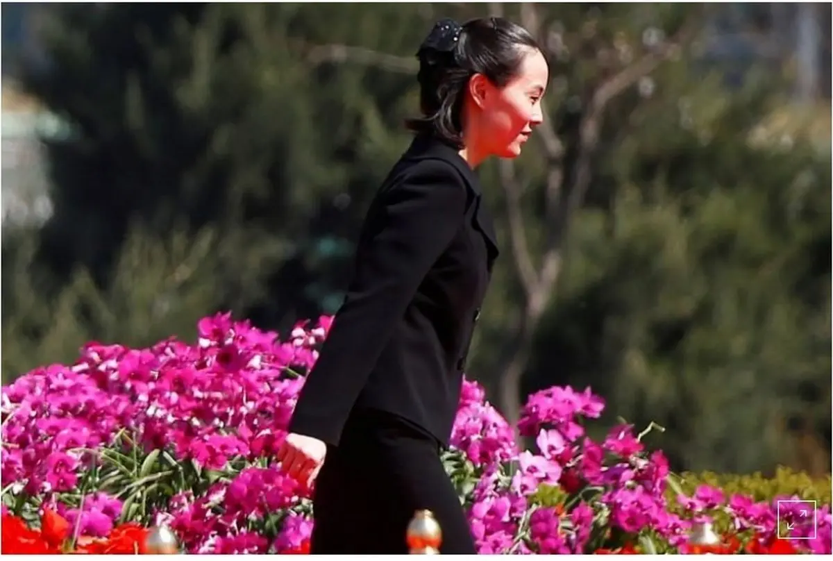 خواهر رهبر کره شمالی را ببینید /عکس