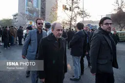 همه شخصیت های حاضر در مراسم وداع با آیت الله/ از سردار سلیمانی و ناطق نوری تا حداد عادل و علی مطهری +تصاویر