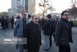 همه شخصیت های حاضر در مراسم وداع با آیت الله/ از سردار سلیمانی و ناطق نوری تا حداد عادل و علی مطهری +تصاویر