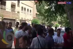 ببینید: تجمع هواداران پرسپولیس جلوی باشگاه