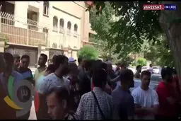 ببینید: تجمع هواداران پرسپولیس جلوی باشگاه