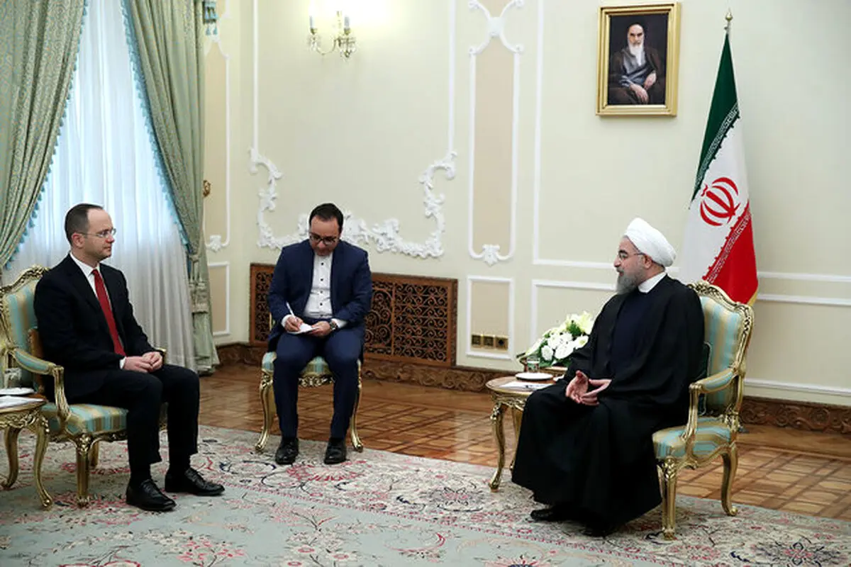 روحانی: دوران پسابرجام فرصت مناسبی برای توسعه همکاری‌های اقتصادی است