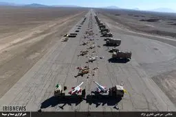 تصاویری از رونمایی آشیانه عقاب های قرارگاه پدافند خاتم الانبیاء