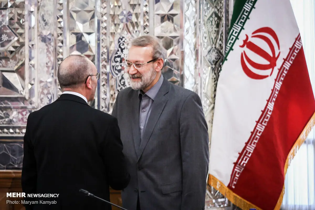 تصاویر: دیدار رئیس کمیسیون سیاست خارجی مجلس ایتالیا با علی لاریجانی