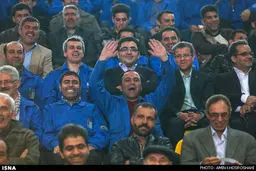 گردهمایی کارگران و آینده اقتصاد ایران با حضور روحانی/ تصاویر