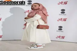 ظاهر آنا نعمتی و نگین صدق گویا در اکران فیلم لاک قرمز