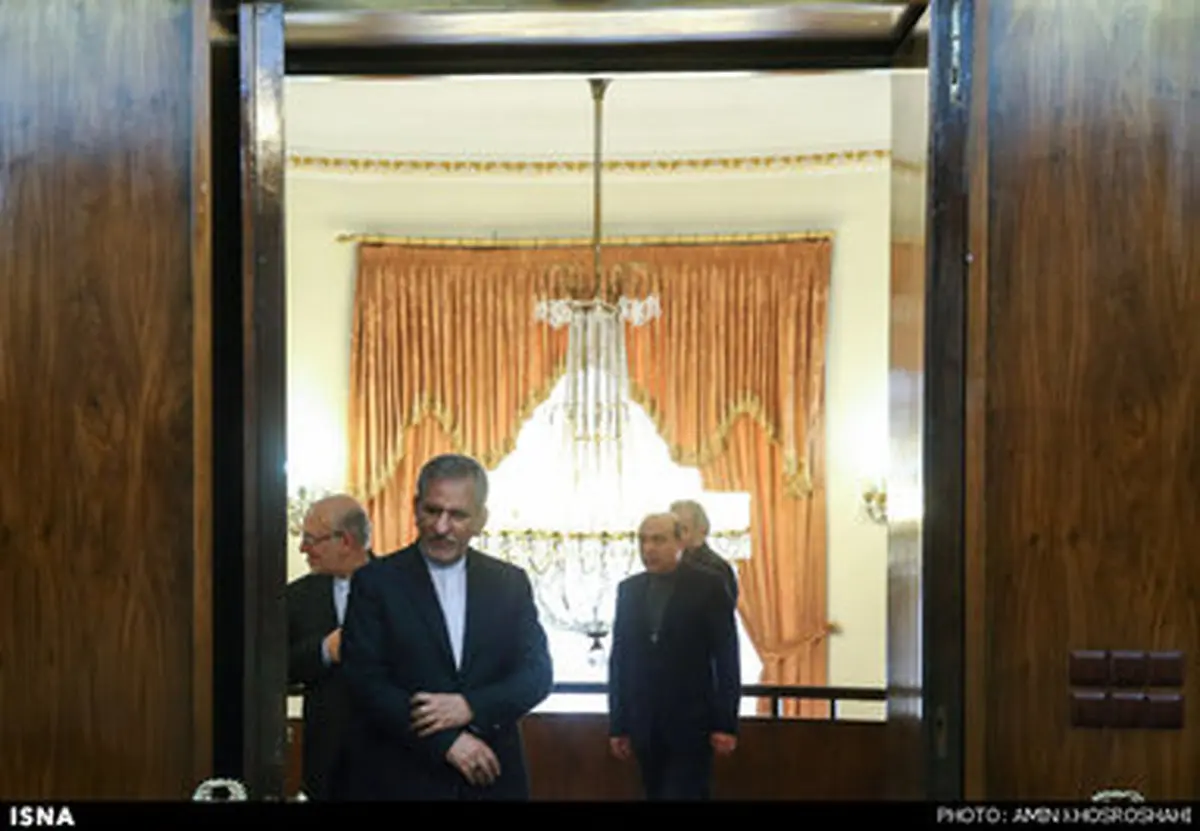 حواشی دیدار وزیر اقتصاد کره با معاون اول روحانی/عکس